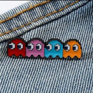 Pac-Man Ghost Enamel Pin